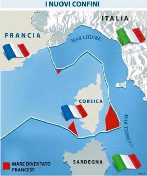 Dopo le acque sarde cediamo alla Francia anche buona parte di mare toscano